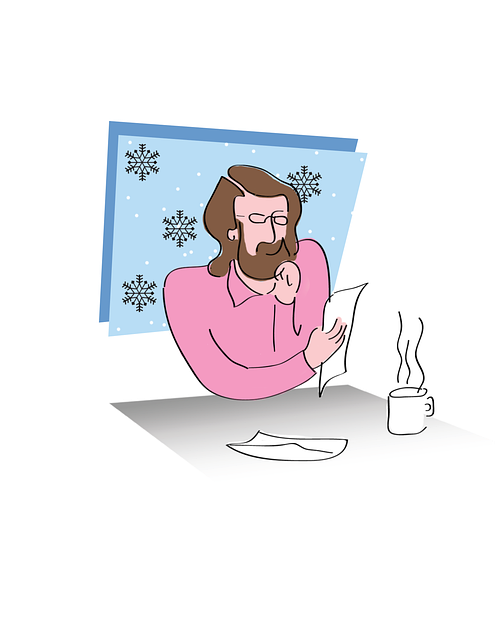 Free man beard teacher vector