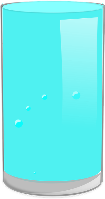 Free glass tumbler liquid illustration