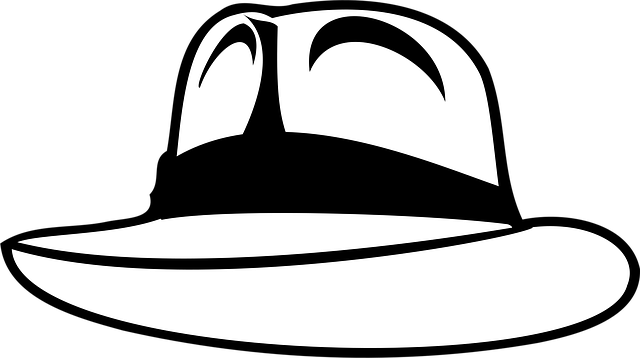 Hat, Fedora, Elegant, Hvid, Han, Mode