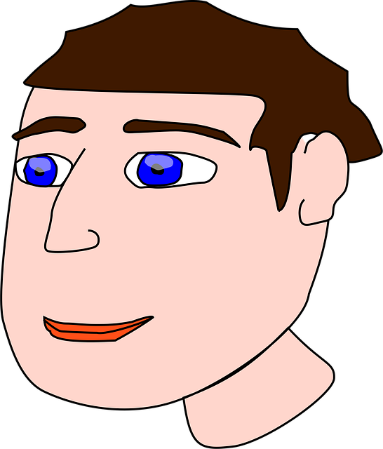 Mann, Kopf, Gesicht, Blauäugig
