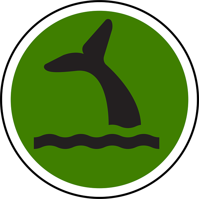 Free cetacean ecosystem populations vector