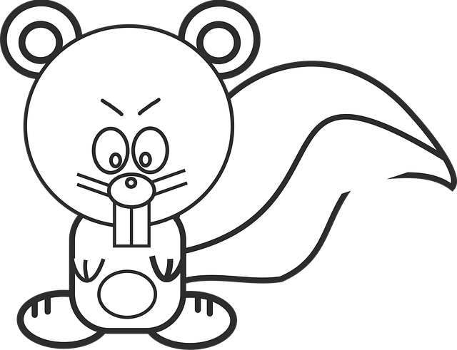 Free Squirrel Rodent vector and picture