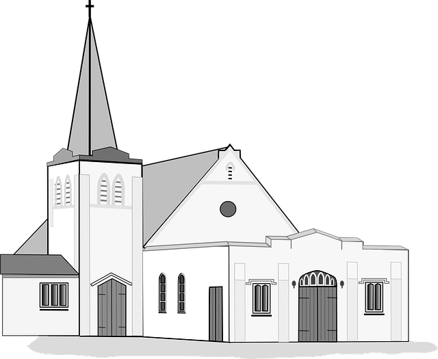 教会 Chaple アウグスティーナー修道院 Pixabayの無料ベクター素材