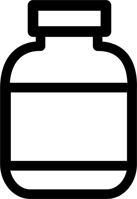 Free bottle jar container vector