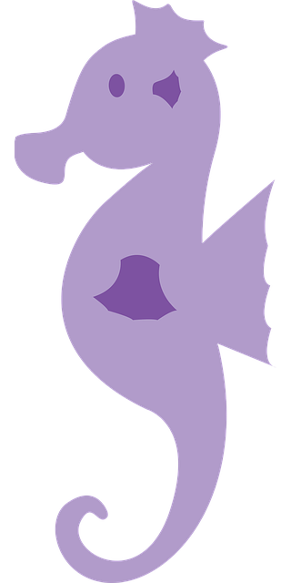 Free seahorse animal nature vector