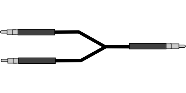 Free splitter cable connector illustration