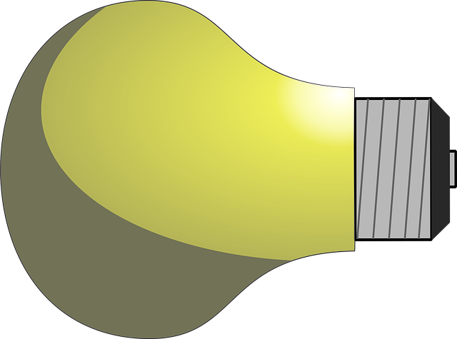 Free light bulb energy vector