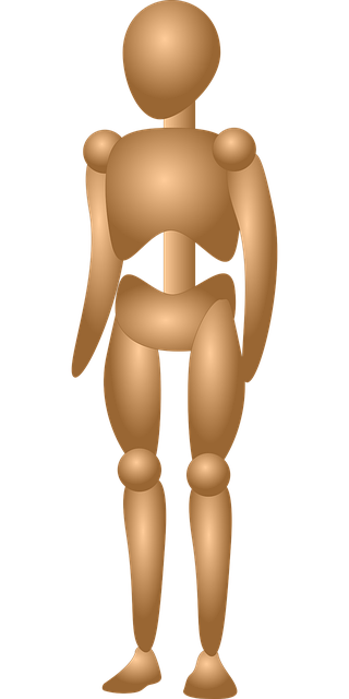 Free figure artist mannequin vector