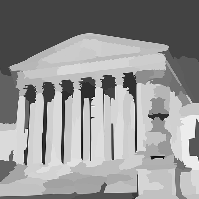 Free columns pillars building vector