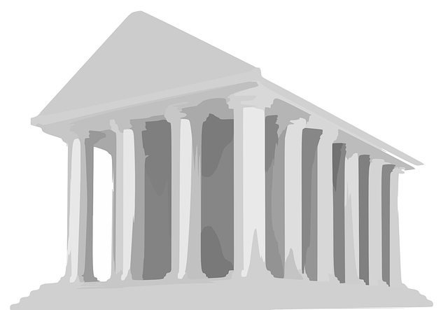 Free maison carrée roman temple vector