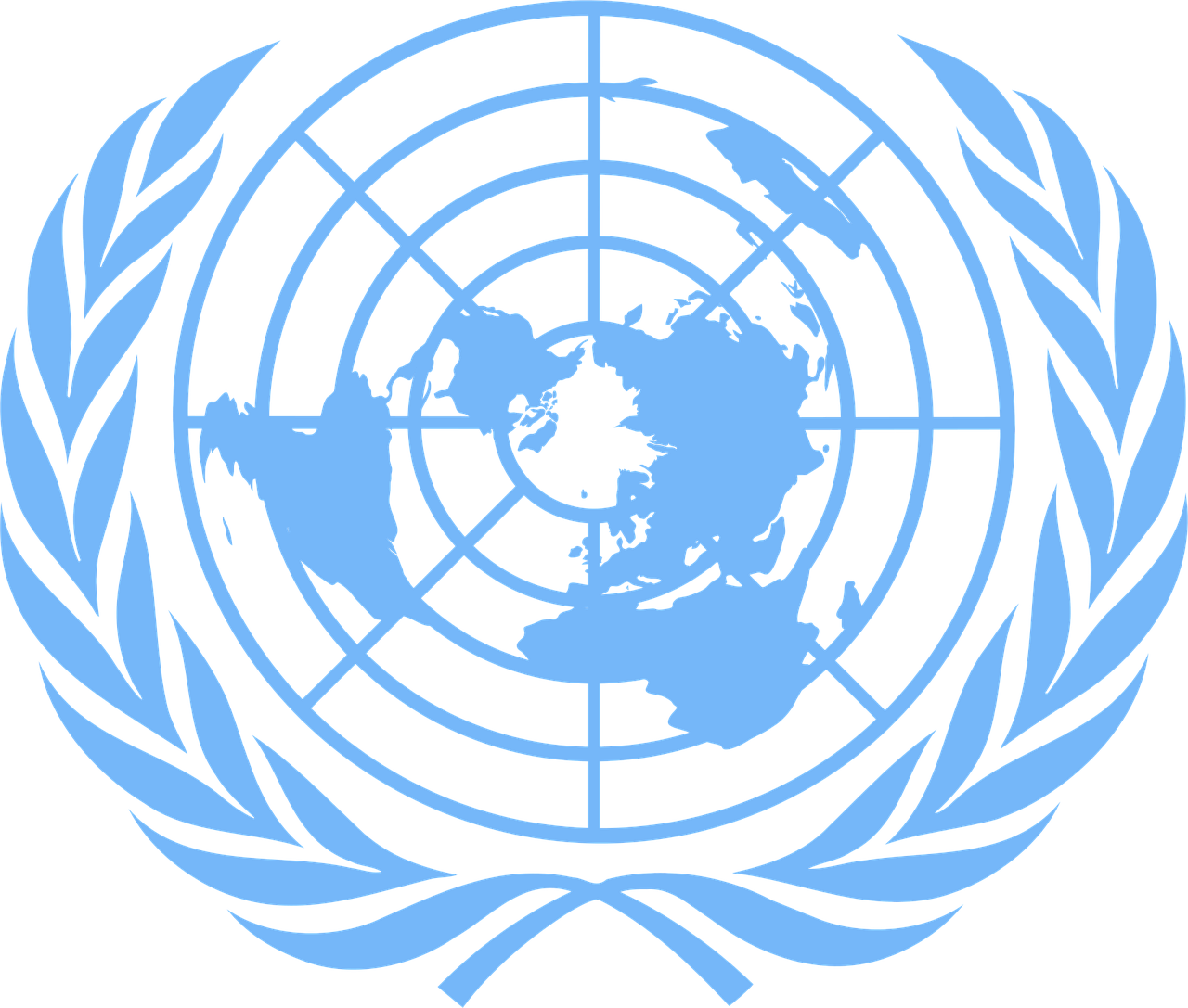 United Nations Emblem Logo Free Vector Graphic On Pixabay United Nations Emblem Logo Free Vector Graphic On Pixabay