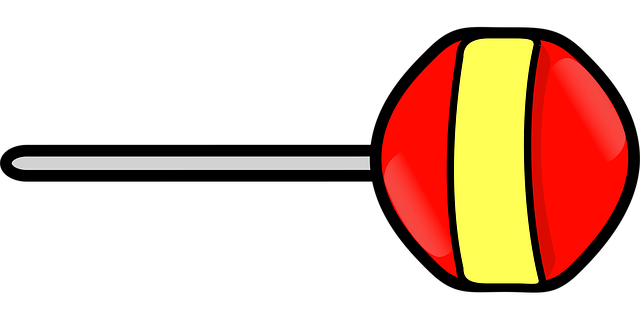 Free lollipop candy food illustration