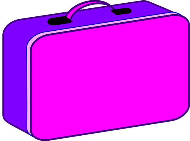Free suitcase travel luggage vector