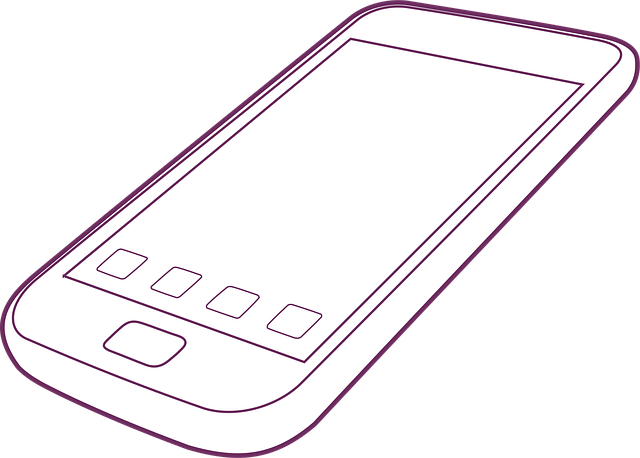 Free handset cell phone mobile vector