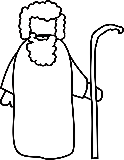 Free shepherd herdsman old man vector
