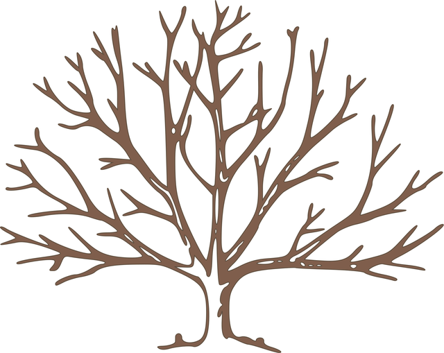 Free tree winter xmas vector