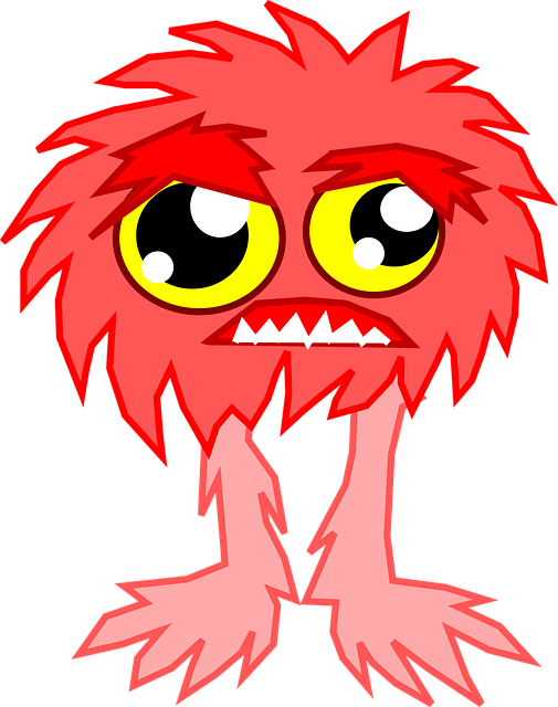 Free alien monster zombie vector