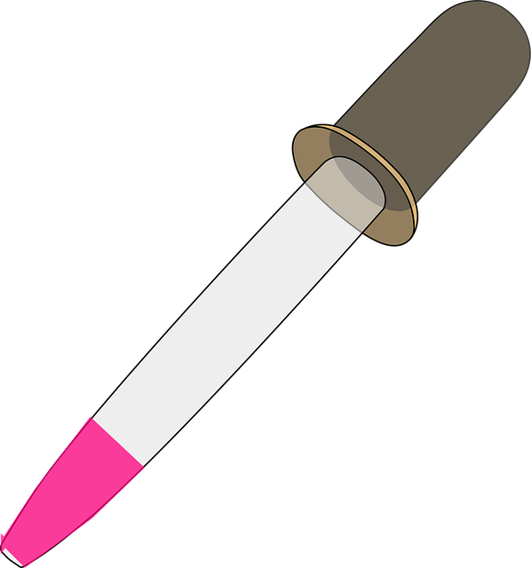 Free dropper liquid squeeze vector
