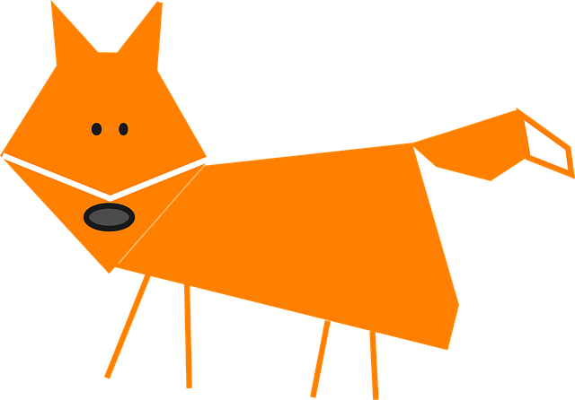 Free fox cute animal vector
