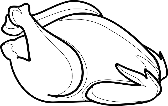 Free turkey thanksgiving holiday illustration