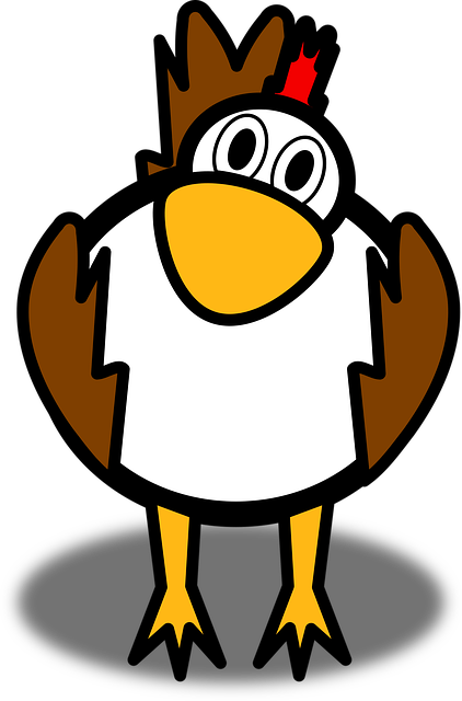 Free rooster chicken bird vector