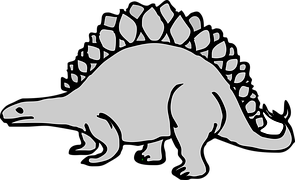 Dinosaur Stegosaurus Ancient - Free vector graphic on Pixabay