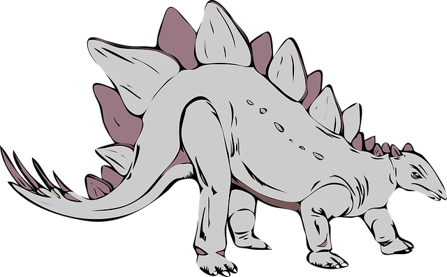 Free stegosaurus nature dinosaur vector