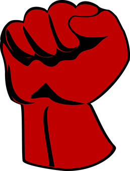 Poing, Colère, Russe, Red, Guerre