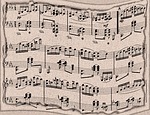 music, paper, background