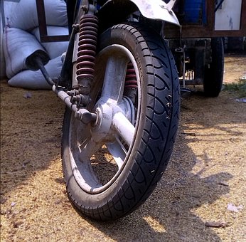 Motocicleta, Rueda, Metálico