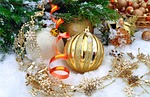 background, balls, christmas