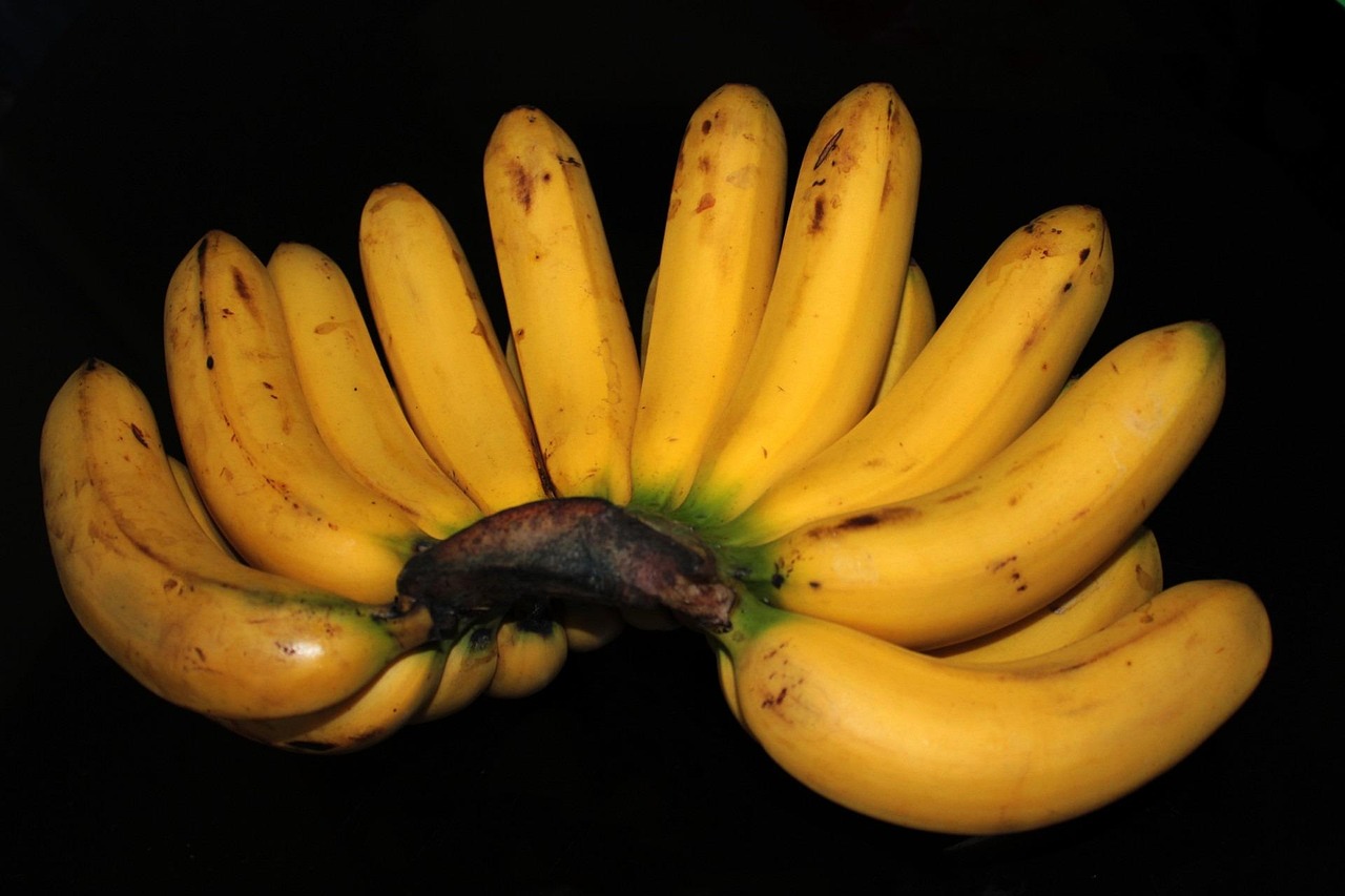 Plátano Maduro Vitaminas Foto gratis en Pixabay Pixabay