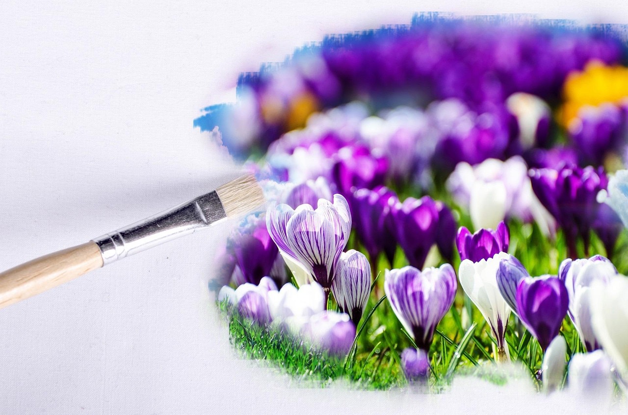 Paintbrush - free online jigsaw puzzle photo
