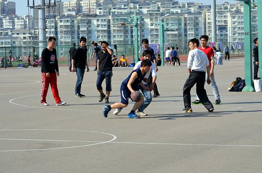 Basketball, Sportovní, Hra, Obruče