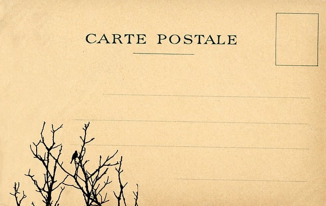Free postcard vintage french illustration