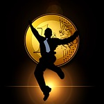 euro, coins, man
