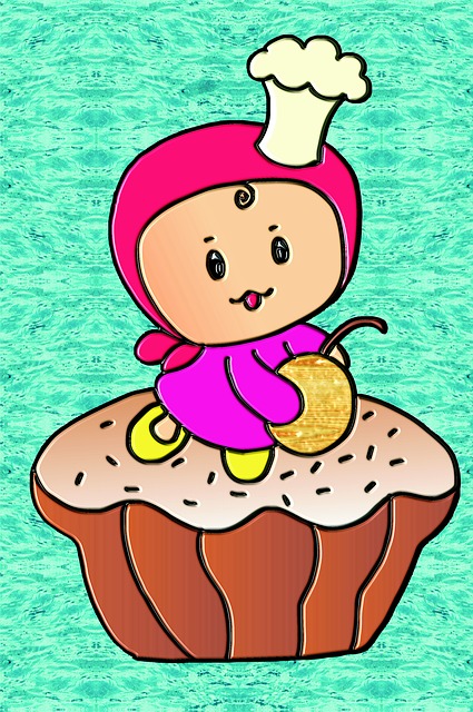 Free bread angel bread kids illustration