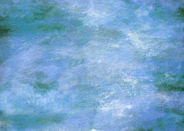 Free painted texture blue illustration