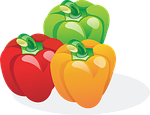paprika, red, orange