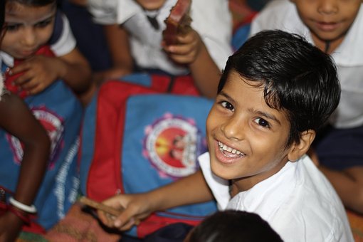 Niño, Feliz, Riendo, La Felicidad