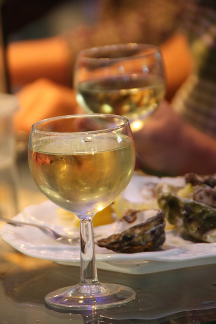 Free Wine Oysters photo and picture