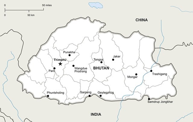 Free Political Map illustration and picture