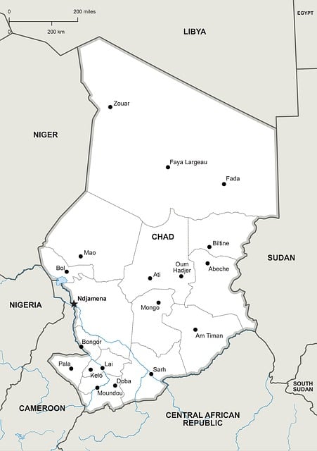 Free Political Map illustration and picture