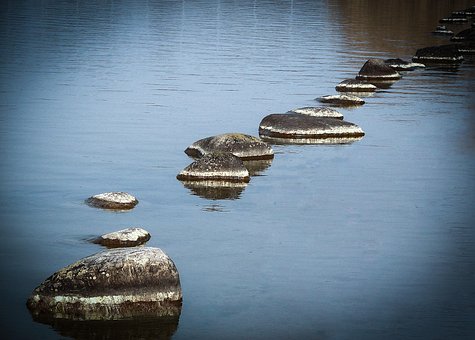 Steine, Meer, Ozean, Natur, Wasser