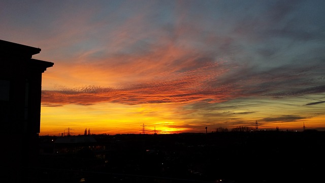 Free Sunset Clouds photo and picture