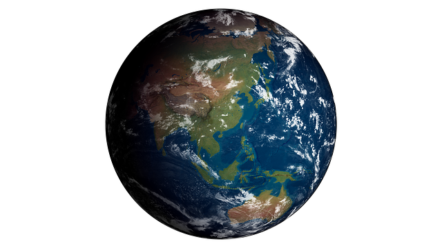 Free globe planet asia illustration