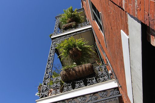 New Orleans, Nola, Sky, Architecture