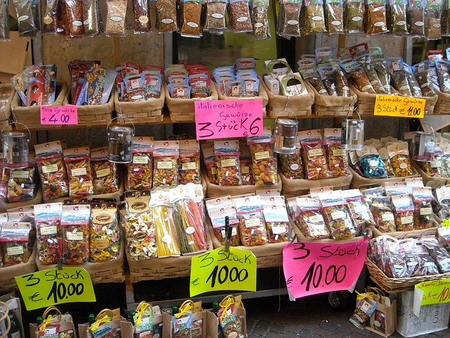 Free Market Sales Booth photo and picture