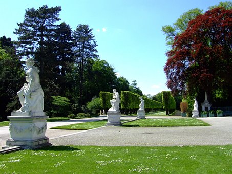 Free Castle Benrath Castle Park photo and picture