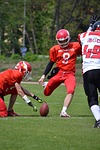 american football, excavation, playmate